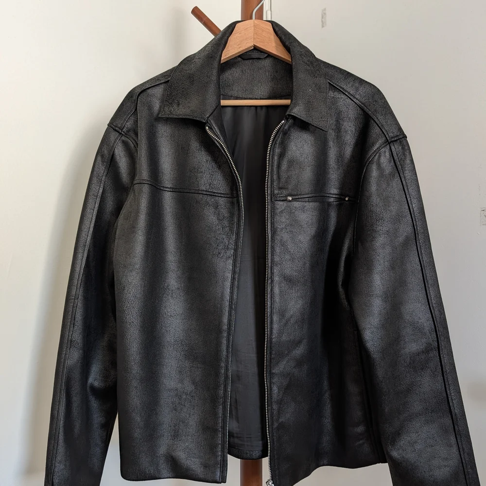 Zara Textured Black Jacket - Picture 2 of 6